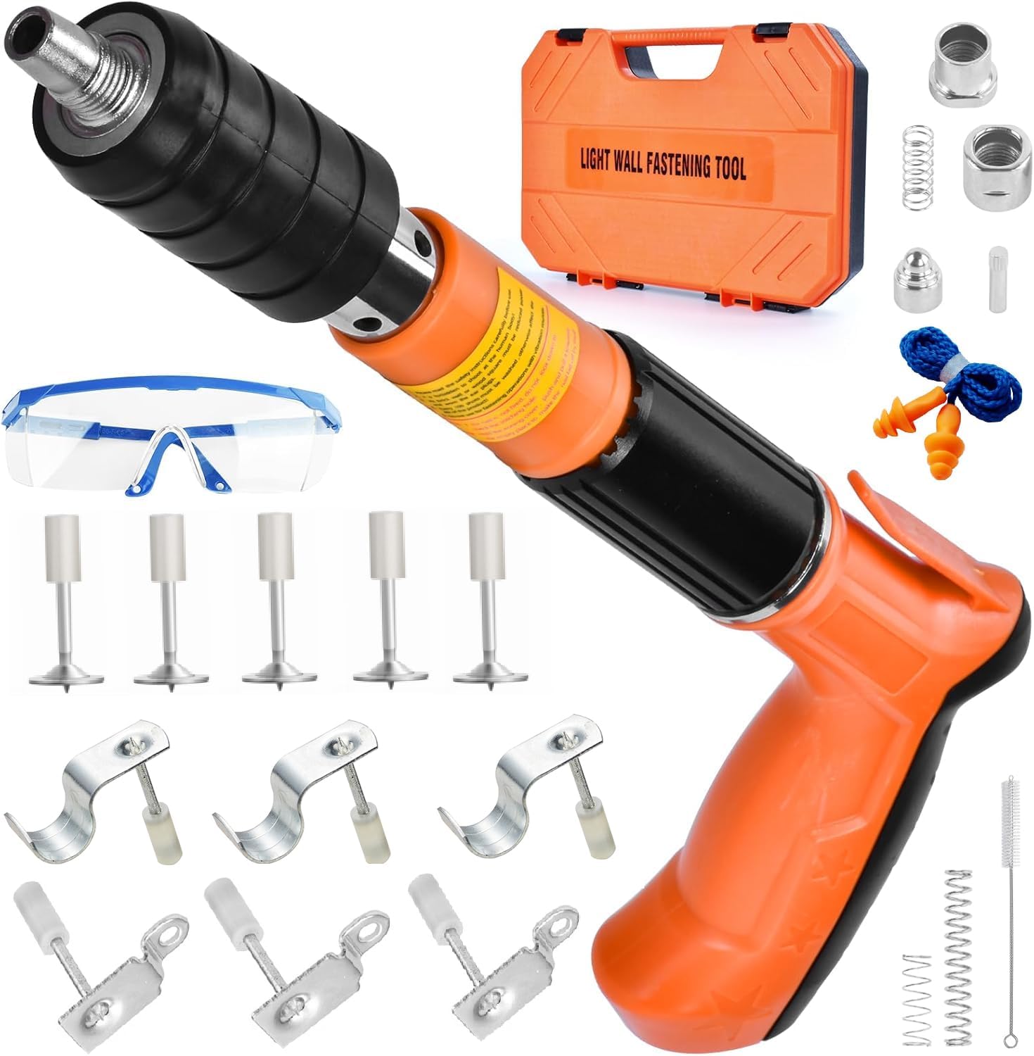 Dewalt Brad Nailer Cordless 20v Concrete Nail Gun Kit Includes