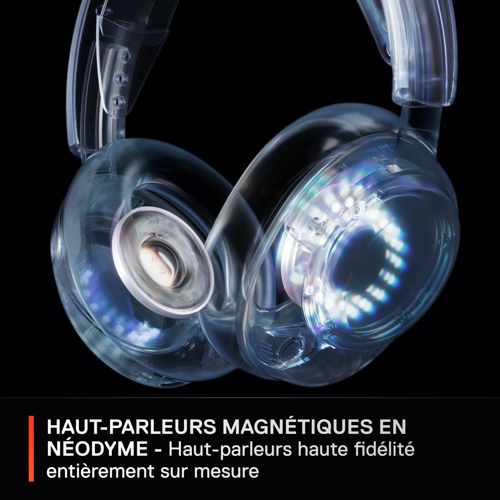 SteelSeries Arctis Nova 5P Casque Gaming PS5 Sans Fil - Haut-parleurs magnétiques néodyme - 100+ profils audio - Batterie 60h - 2,4GHz ou BT - Micro ClearCast Gen 2.X - Pour PS4/5, PC, Switch, Mobile