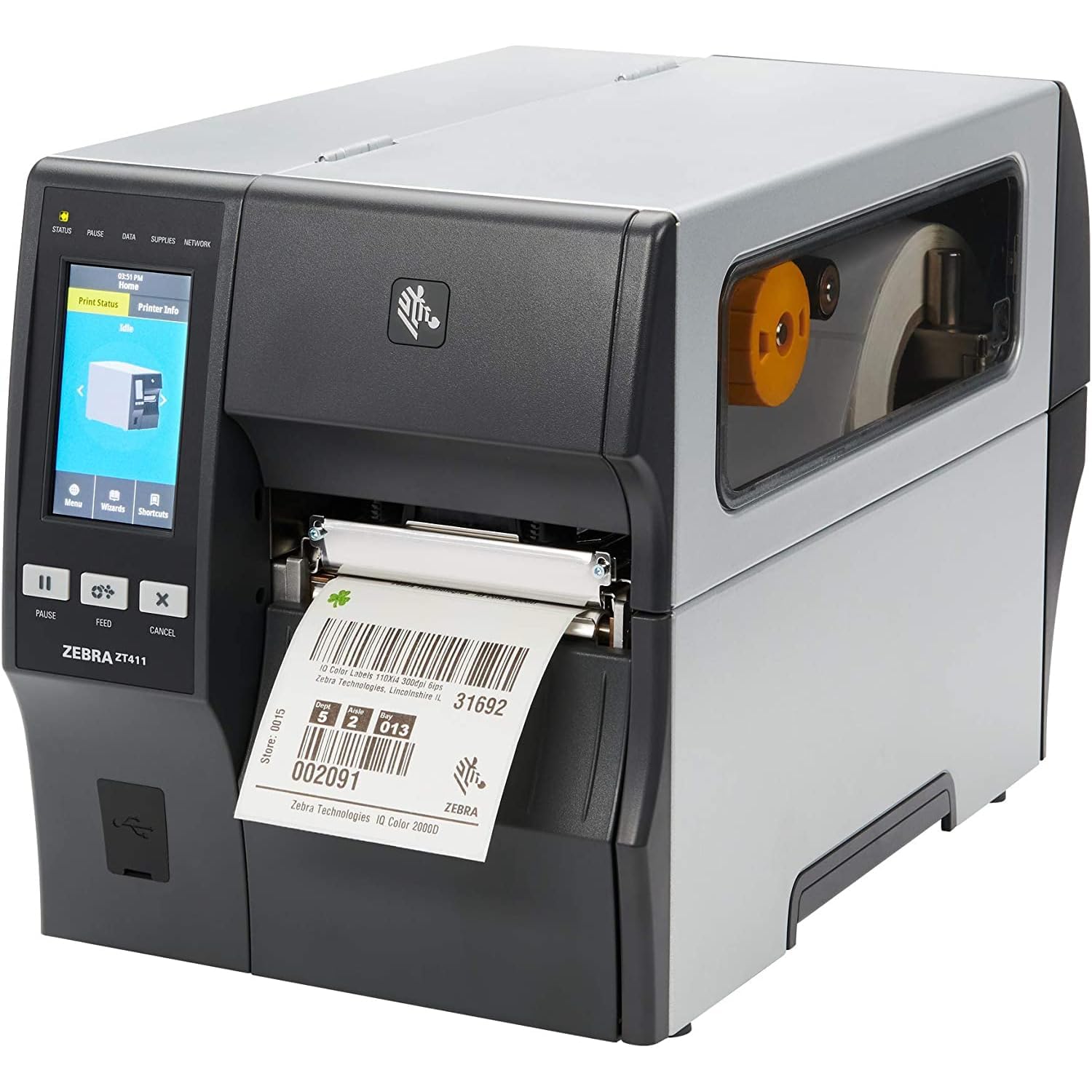 ZEBRA ZT411 Bluetooth Thermal Shipping Label Printer 4.09 inches 300 DPI Barcode Receipt Commercial with 4.3-inch Color Touch Display with Intuitive Menu for Quick Operation and Settings Management-image-27