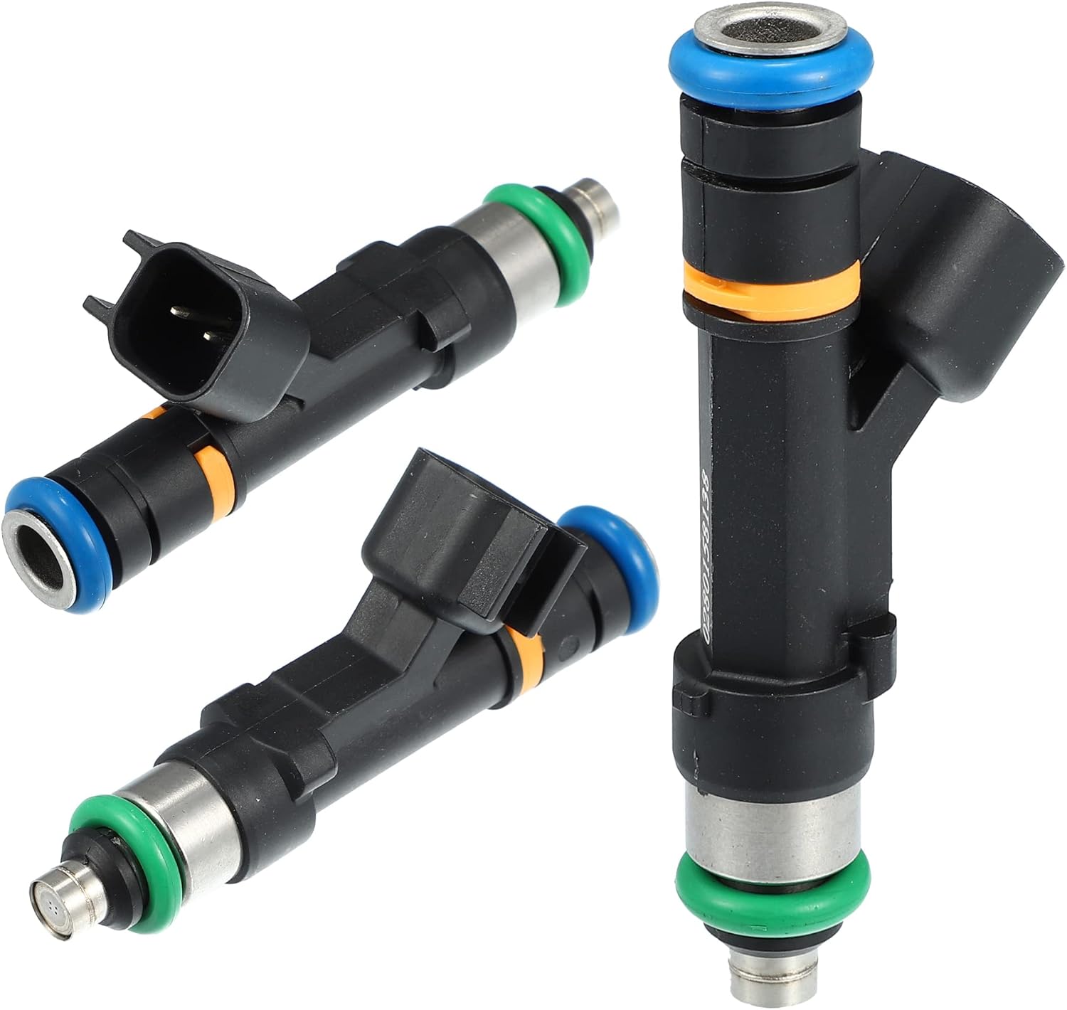 X AUTOHAUX 8pcs 0280158138 7C3Z9F593A Fuel Injector for Ford F-150 2007-2008 for Ford F-250 F-350 Super Duty 2007-2010 for Lincoln Mark LT 2007-2008 5.4L V8