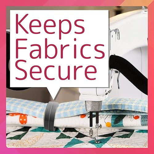 Miniatura 2 de Impresa Paquete variado de clips para colcha, 2, 3 y 4 pulgadas de diámetro x 1 pulgada de alto, pinzas de acolchado y clips de sujeción, versátil