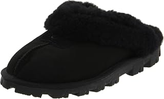 UGG Women's Coquette Slipper - Plush Sheepskin Lining, Lightweight Treadlite Sole for Indoor/Outdoor Comfort