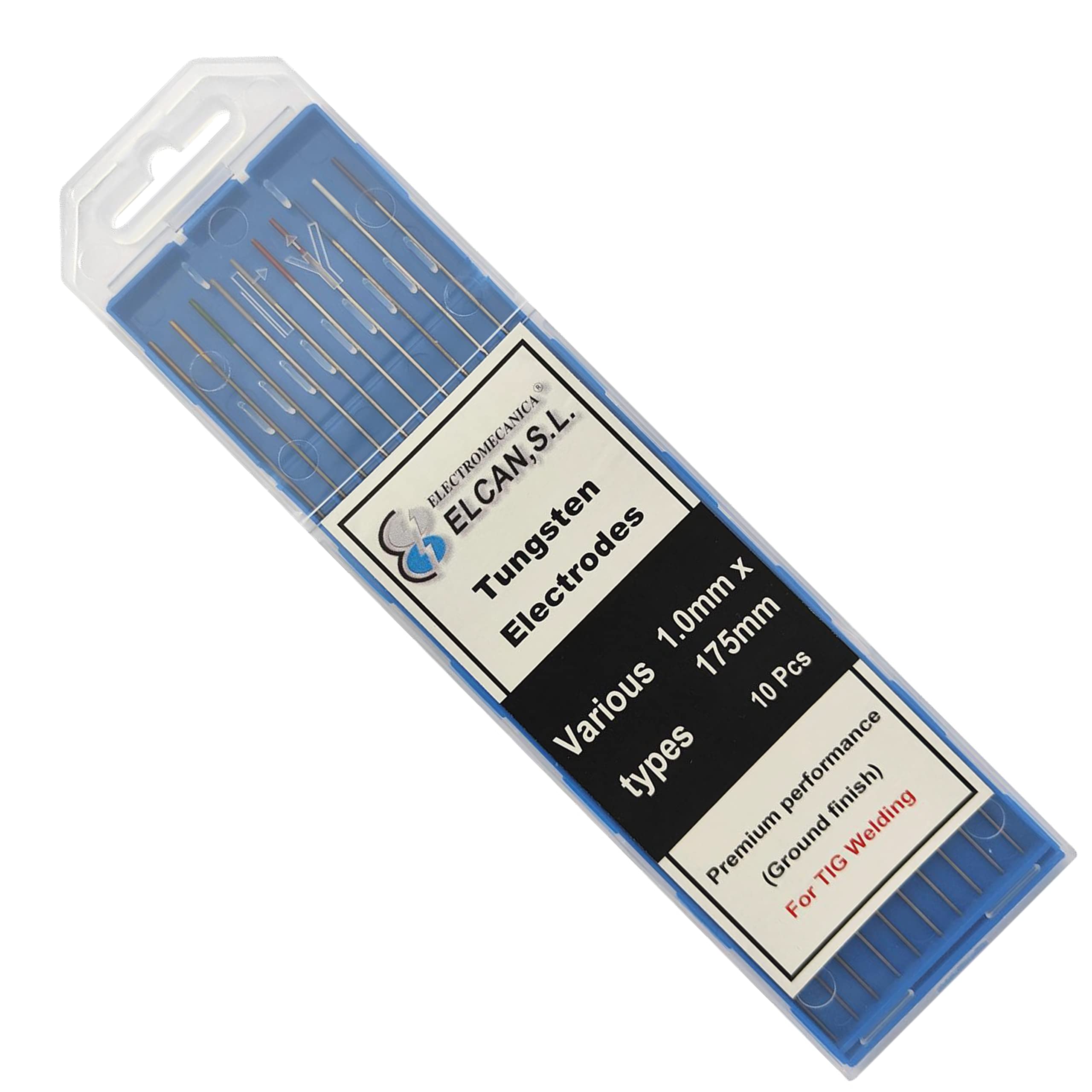 Soudage TIG Inox Aluminium Électrodes Tungstène EATBALE Mixte - 10 Pièces 1.6mm 2.4mm TIG Soudage Soudage TIG électrodes