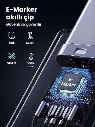 Ugreen USB C to Type-C PD 3.1 240W 5A Fast Charging and Data Cable 2 Meters