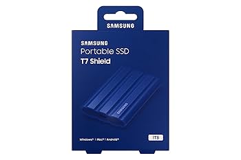 T7 Shield MU-PE1T0R-IT [ブルー] Amazon.com: SAMSUNG T7 Shield External 1 TB USB 3.2 : Cell