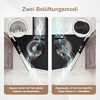 SNDOAS Páraelszívó 60 cm, 700 m³/h Szívóerő, Érintőkijelző, Fekete Üveg Dizájn, LED Világítás, Falra Szerelhető, 3 Sebességfokozat 4