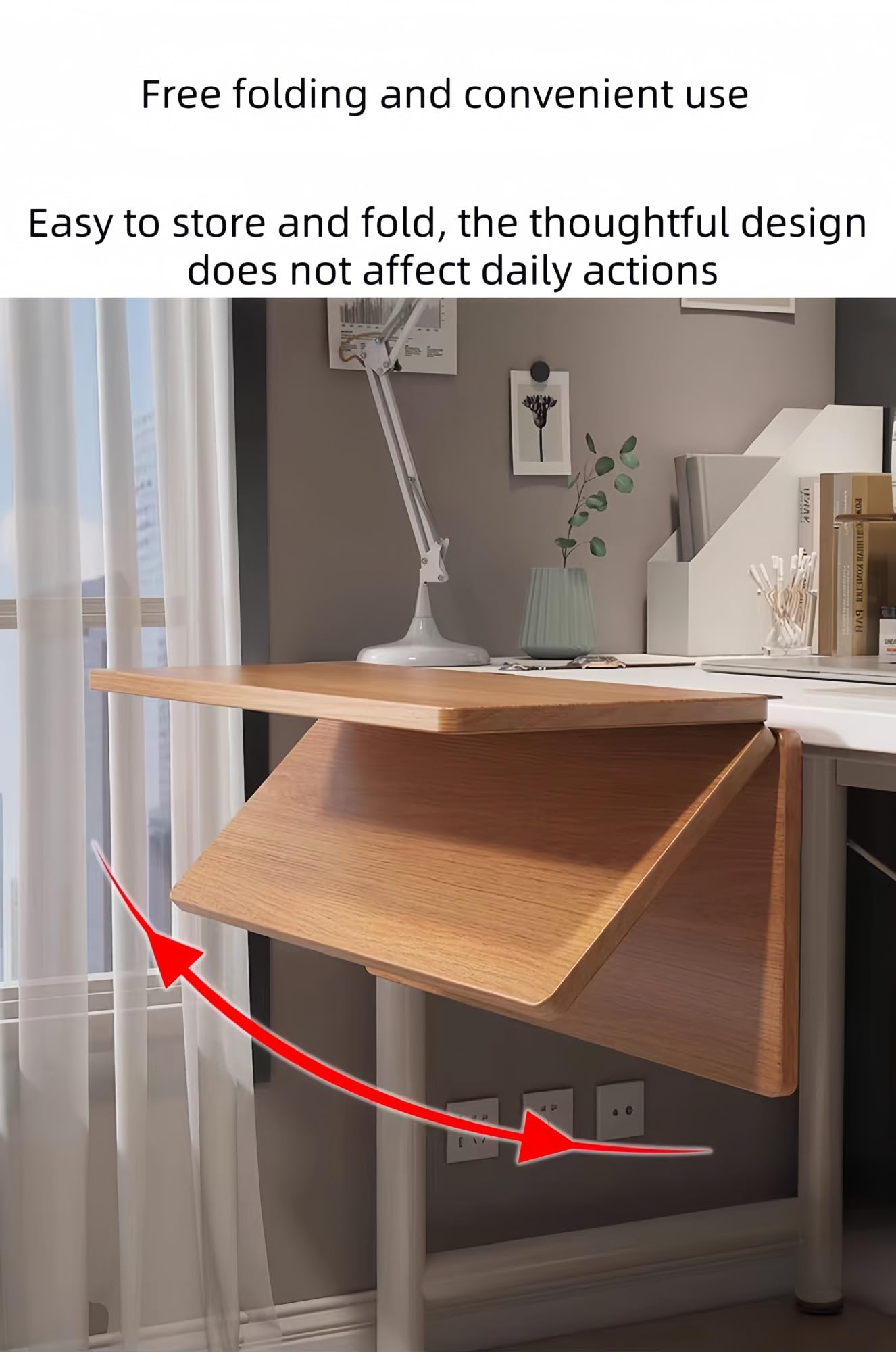 Bandeja extensible ergonómica de escritorio de 120 x 20 cm, plataforma de teclado para escritorio de computadora, fácil de instalar, tablero de extensión de escritorio de oficina, altura ajustable