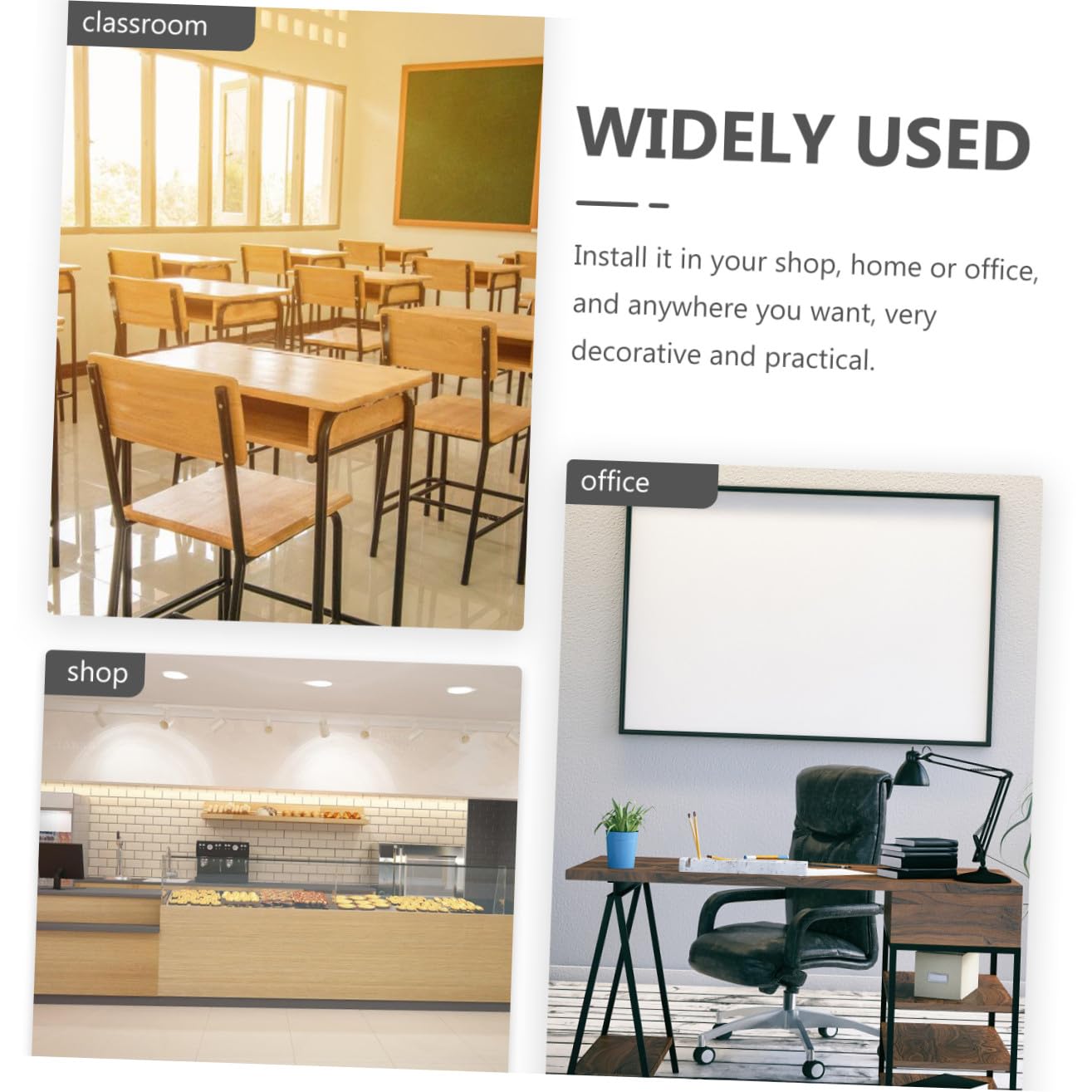 NOLITOY Abwischbarer Acrylglas Wandkalender Wochenplaner mit Aufhängung Wiederverwendbarer Kalender Whiteboard Memo Board für Zuhause Büro Dekoration mit Nägeln und Zufällige Farbe