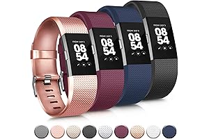 Tobfit Sport Bands Compatible with Fitbit Charge 2