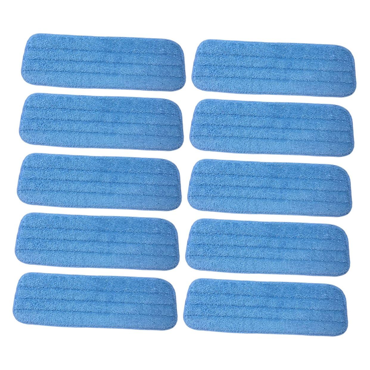 Panni di Ricambio per Scopa Spray 10 Pezzi in Microfibra | Lavabili e Riutilizzabili, Adatti a Parquet e Laminato, Tessuto Fibra e Nailon
