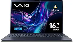 Notebook VAIO FE16 Intel® Core™ i5-1335U Linux 16GB RAM 512GB SSD 16' IPS WUXGA Antirreflexo - Cinza Grafite