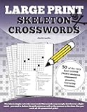 Large Print Skeleton Crosswords