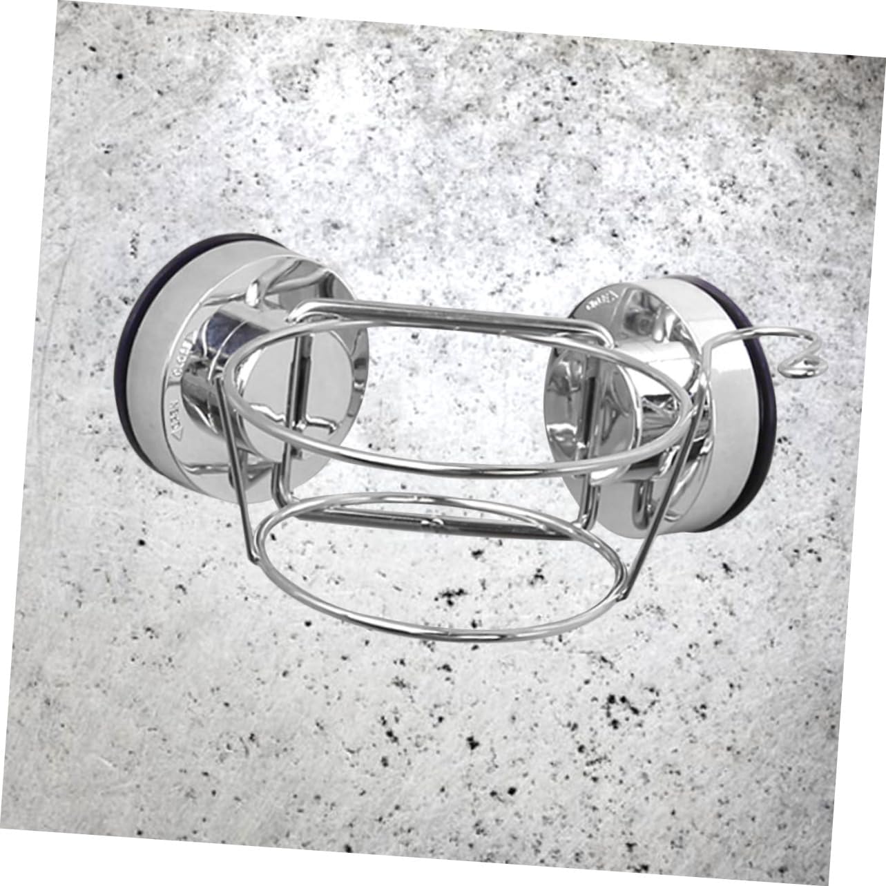 Cabilock Strong Suction Cup Hair Dryer Holder Bathroom Wall Mounted Organizer Rack Installation Traceless and Storage for Hair Dryer Blower Compatible with Various Styles