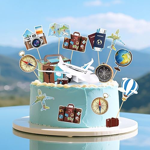 Miniatura 114 de Hooqict 26 piezas de decoraciones de pasteles de los años 80 y 90, decoraciones retro de los años 80 de hip hop con bolas de purpurina para cupcakes