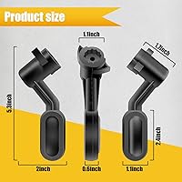 Vista 6 de HASMX 5140117-78 - Mango biselado de sierra de mesa de repuesto para Dewalt DW745, DWE7480, números de pieza 5140117-78, 5140032-55, 514011778