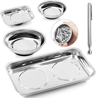 Magnetic Tool Tray with 3‑D Storage