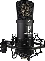 TZ Stellar X2 Large Diaphragm Cardioid Condenser XLR Microphone - Smooth Studio Sound, Low Noise
