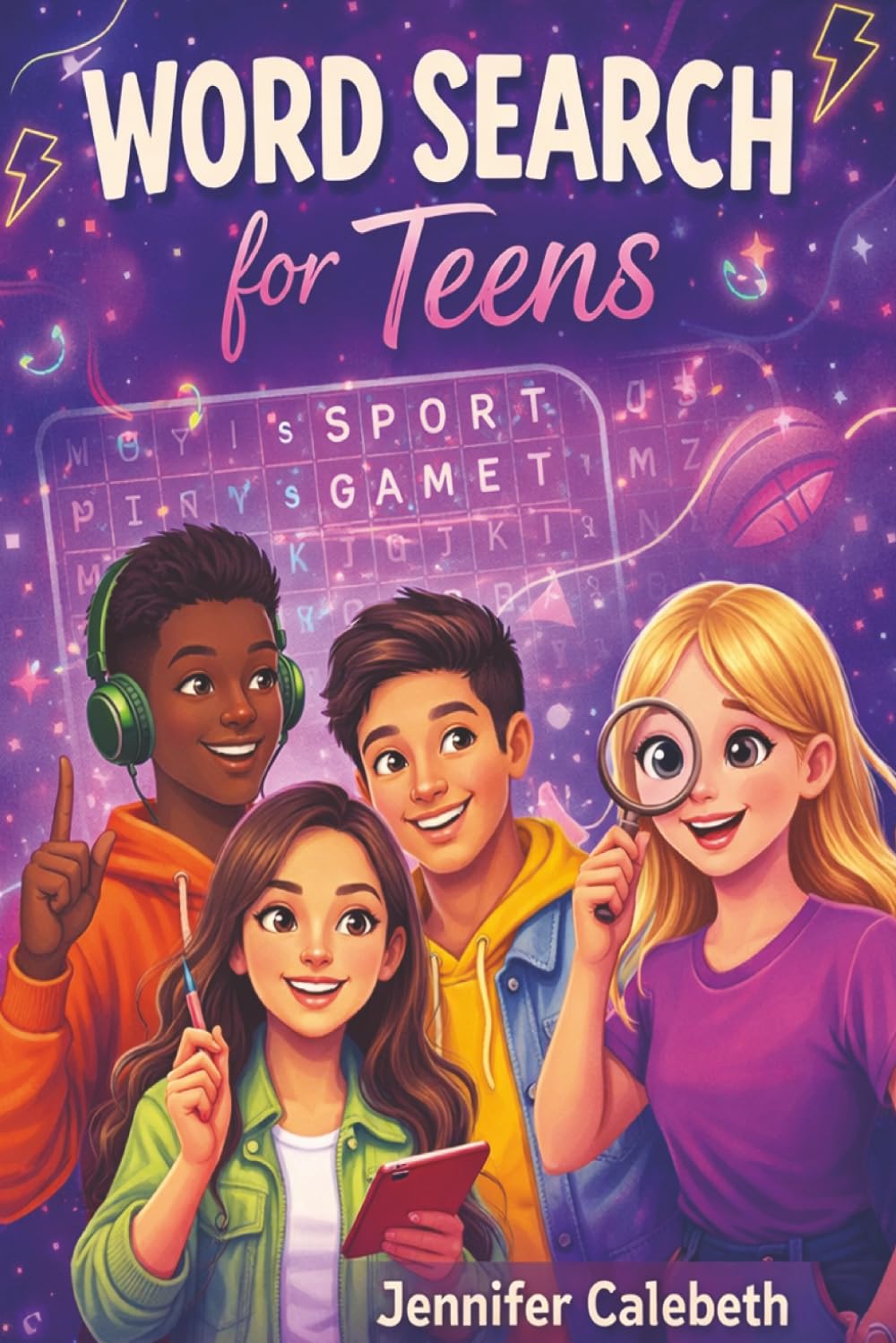 Word Search for Teens: Teen-Life Themed Puzzles|6x9 inches, 110 pages|55+ Puzzles|Solutions Included