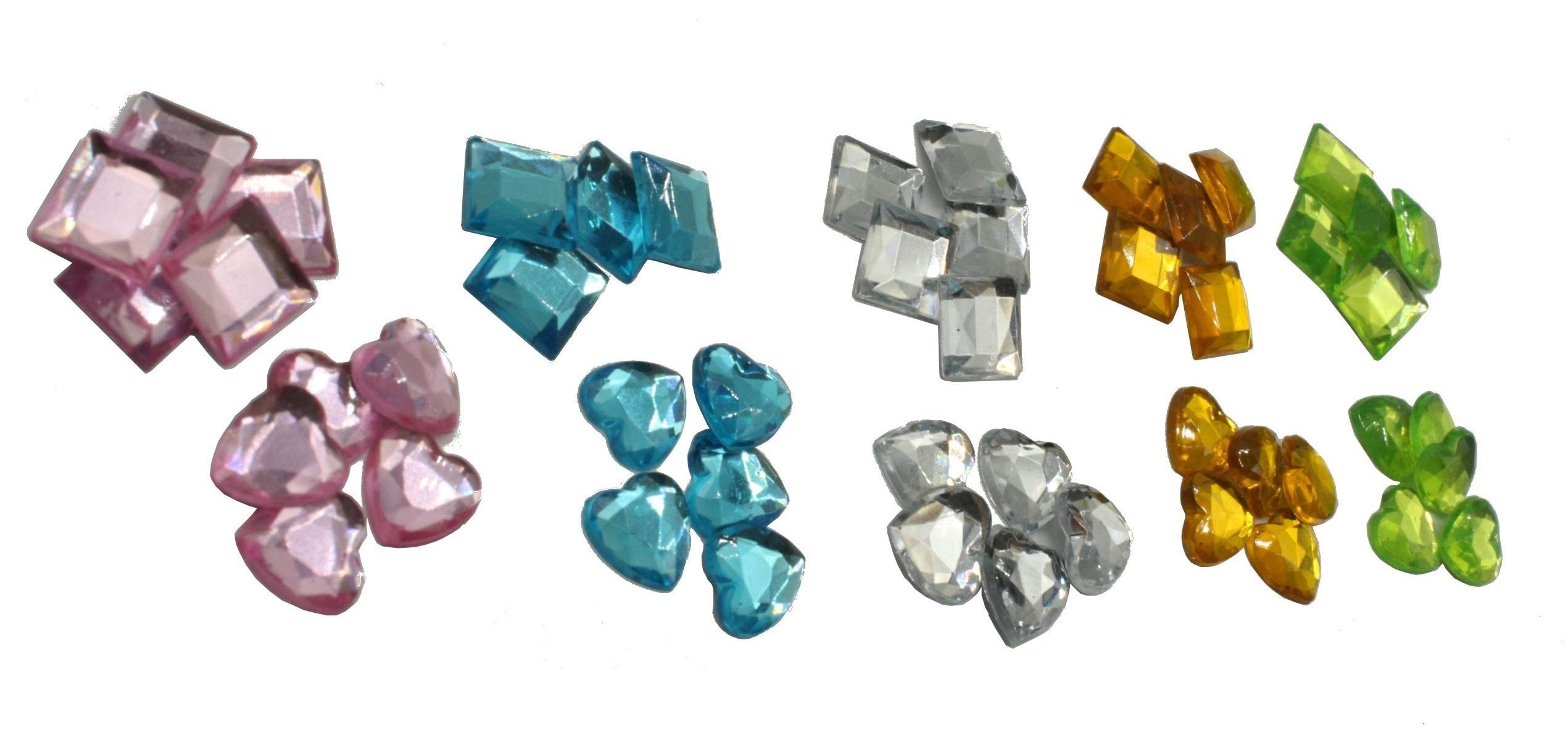 Craft Sensations ber 1400 knstliche Schmucksteine Edelsteine Strasssteine  Glitzersteine Gemstones zum Basteln Bunt Sortiert in Zwei Praktischen  Aufbewahrungs-Boxn : Amazon.de: Kche, Haushalt & Wohnen