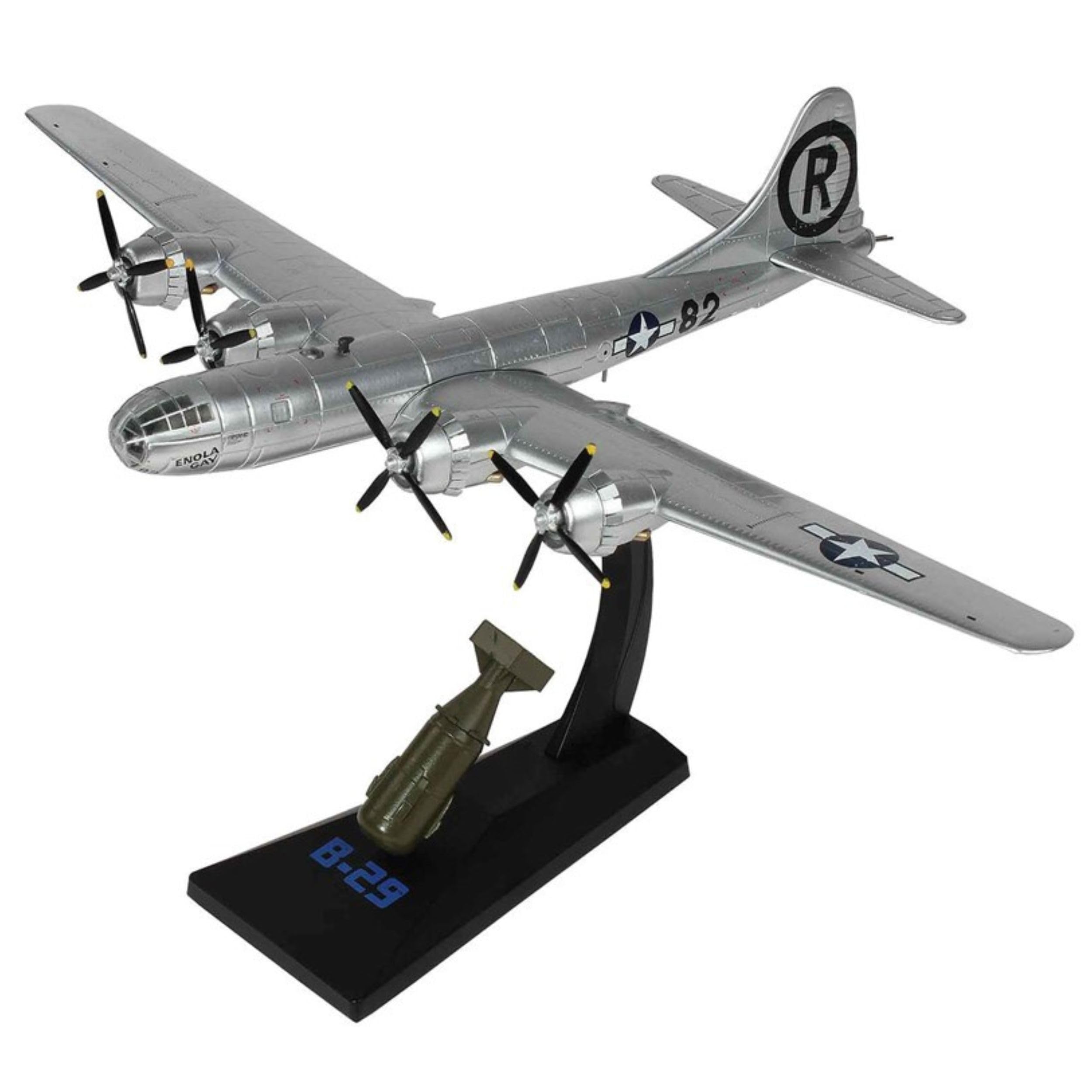 1:144 B-29 Superfortress Enola Gay Diecast Model – WWII Atomic Bomber