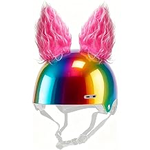 Fluffy Bunny Ears for Helmet 2PCS Together Accessories Decoration for Motorcycle Bicycle SkiHelmet Not Included