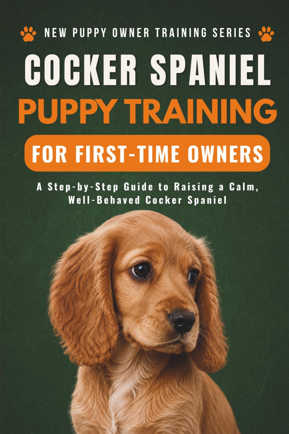 Cocker Spaniel Puppy Training for First-Time Owners: A Step-by-Step Guide to Raising a Calm, Well-Behaved Cocker Spaniel (New Puppy Owner Training Series)