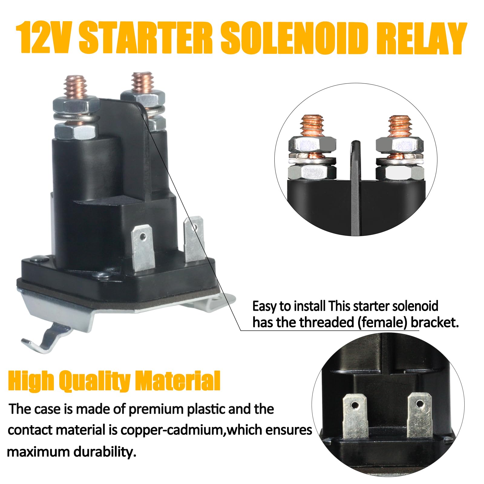 Amazon.com : LordandLand 192507 Starter Solenoid Replacement for