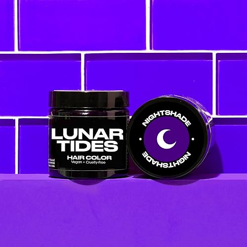 Vista 32 de Lunar Tides - Tinte de cabello semipermanente (43 colores) (Eclipse Negro, Eclipse Black)