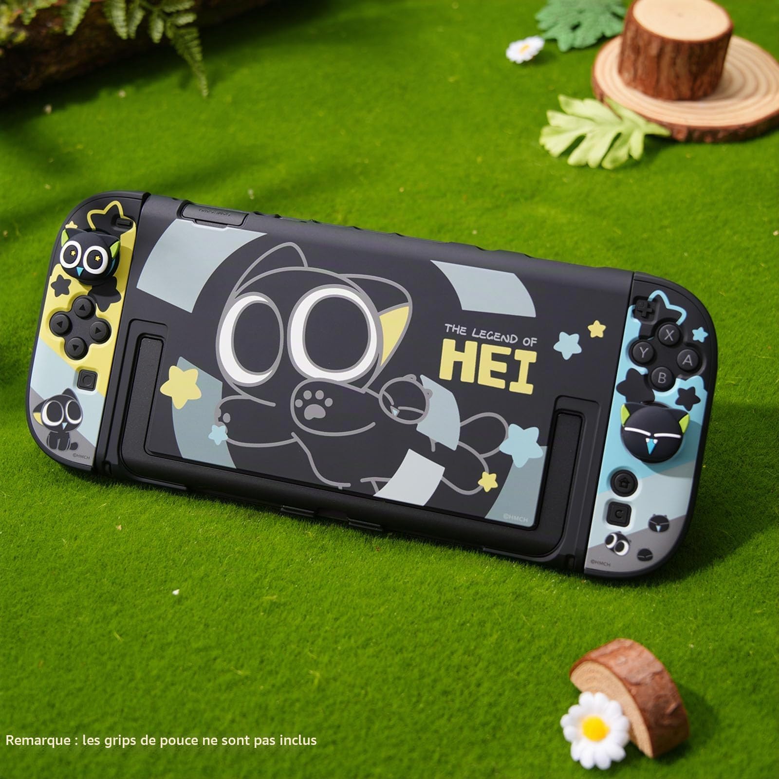 GeekShare Protective Case Compatible with Switch 2, Hard PC Slim Dockable Shell Cover Designed for Switch 2025 Game Console and Joy Con Controllers - The HEI Serie