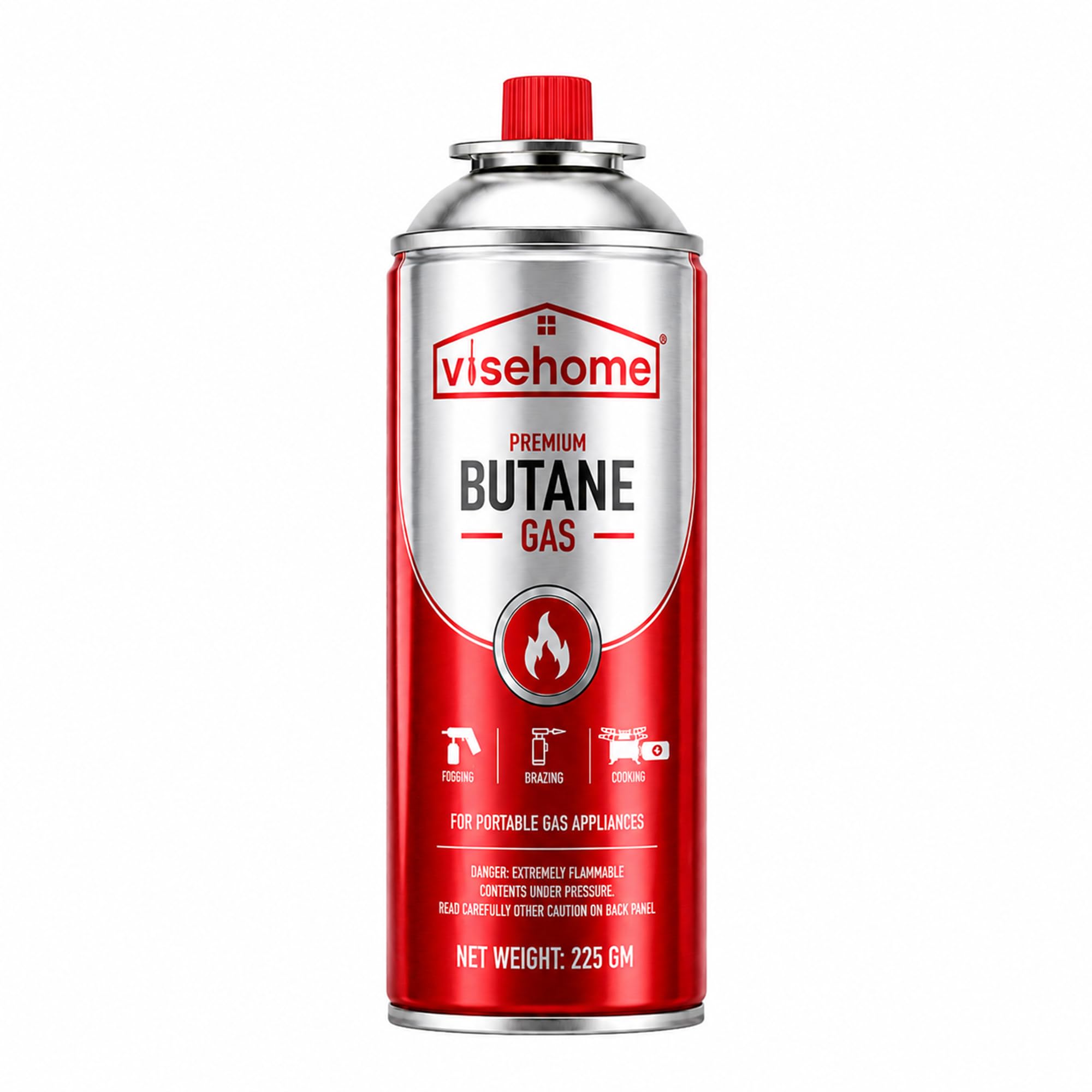 Butane Gas Can for Camping Stove, Welding Torch, Fogging Machine & Lighters | Camping Gas Cylinder, Butane Gas Catridge, Butane Gas Refill, Flame Portable Liquefied, Emergencey Gas | 225g-picture-20