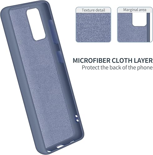 Miniatura 5 de Funda para Galaxy A51 4G, silicona líquida, delgada, suave, TPU, protección de cuerpo completo, a prueba de golpes, para Galaxy A51 4G de 6.5