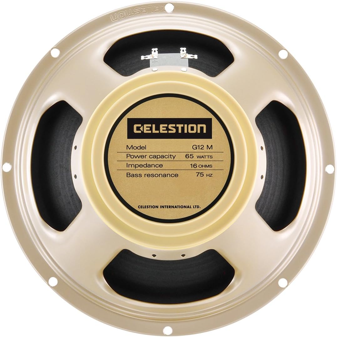 CELESTION G12M-65 Creamback 16 Ohm Guitar Speaker, 12"