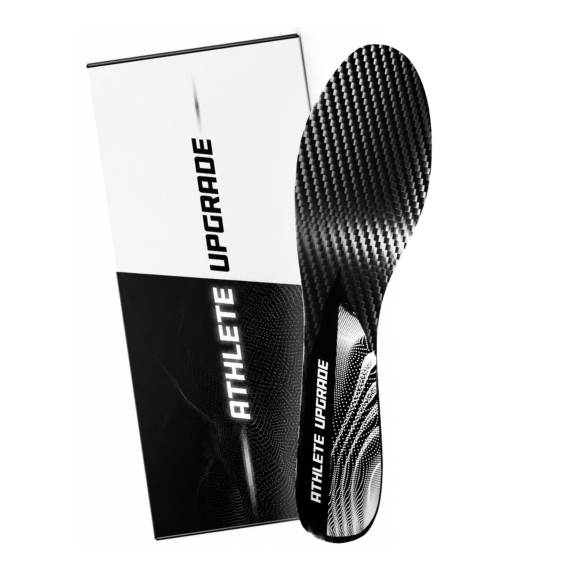 Insoles en fibre de carbone, professionnelles pour le sport, 1 paire, Taille 45