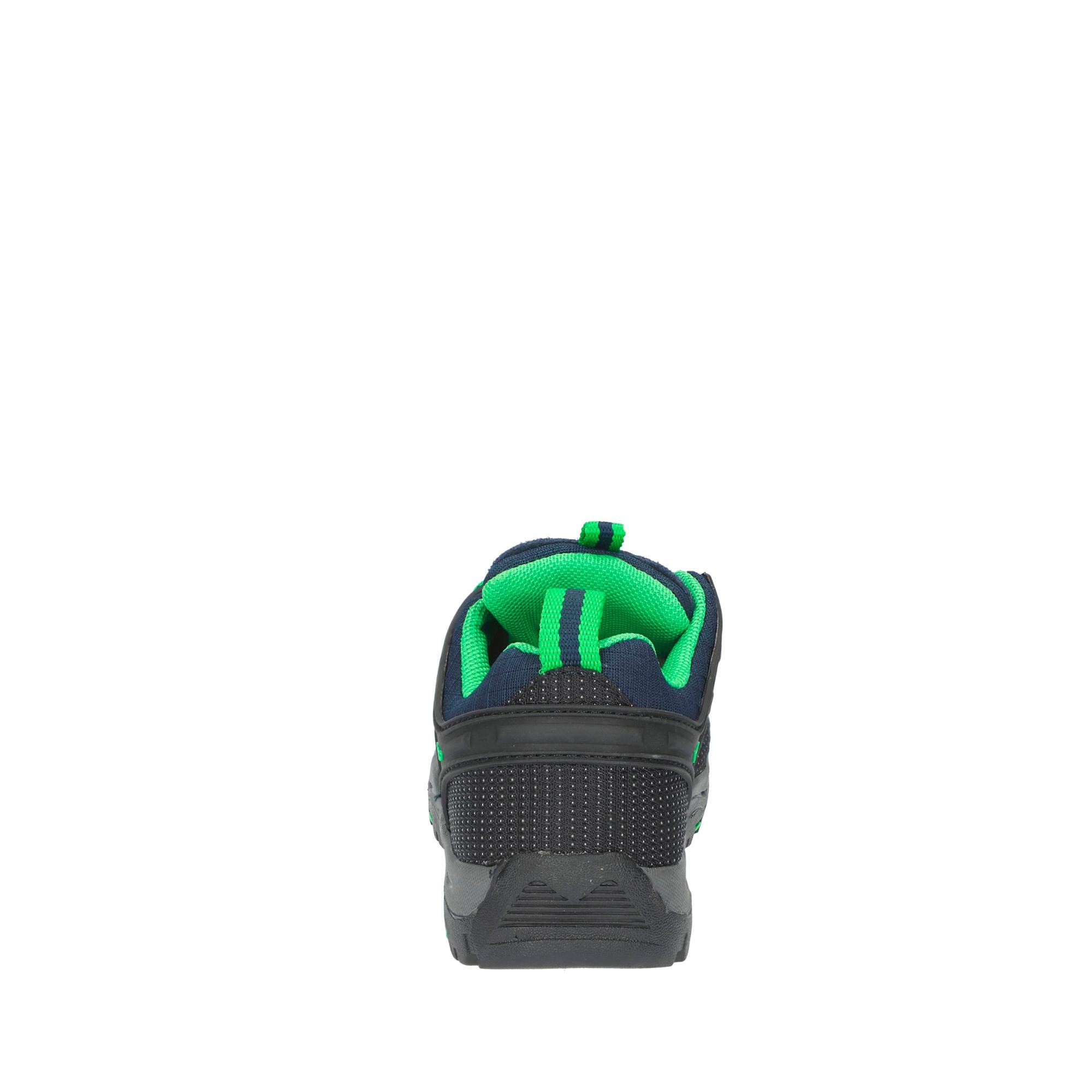 CMP Kids Rigel Low Trekking Shoes Kids Wp, Zapatos de trekking Unisex niños, Negro azulado Lagarto, 40 EU