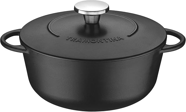 Tramontina Casserole Dish Enamel Cast Iron (28cm (6l), Cast iron)