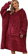 Hoodie Blanket Women's Soft Warm Hoodie Sweatshirt Oversized Blanket with Hood Oversize Oodie Blanket Jumper