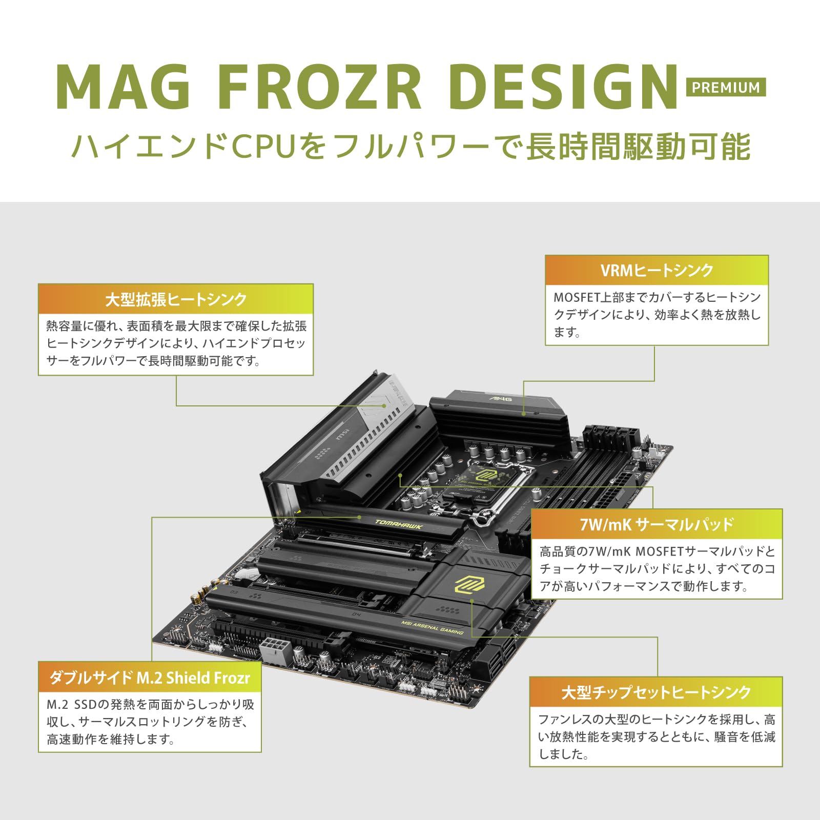 Amazon.co.jp: MSI MAG Z890 TOMAHAWK WIFI Z890チップセット