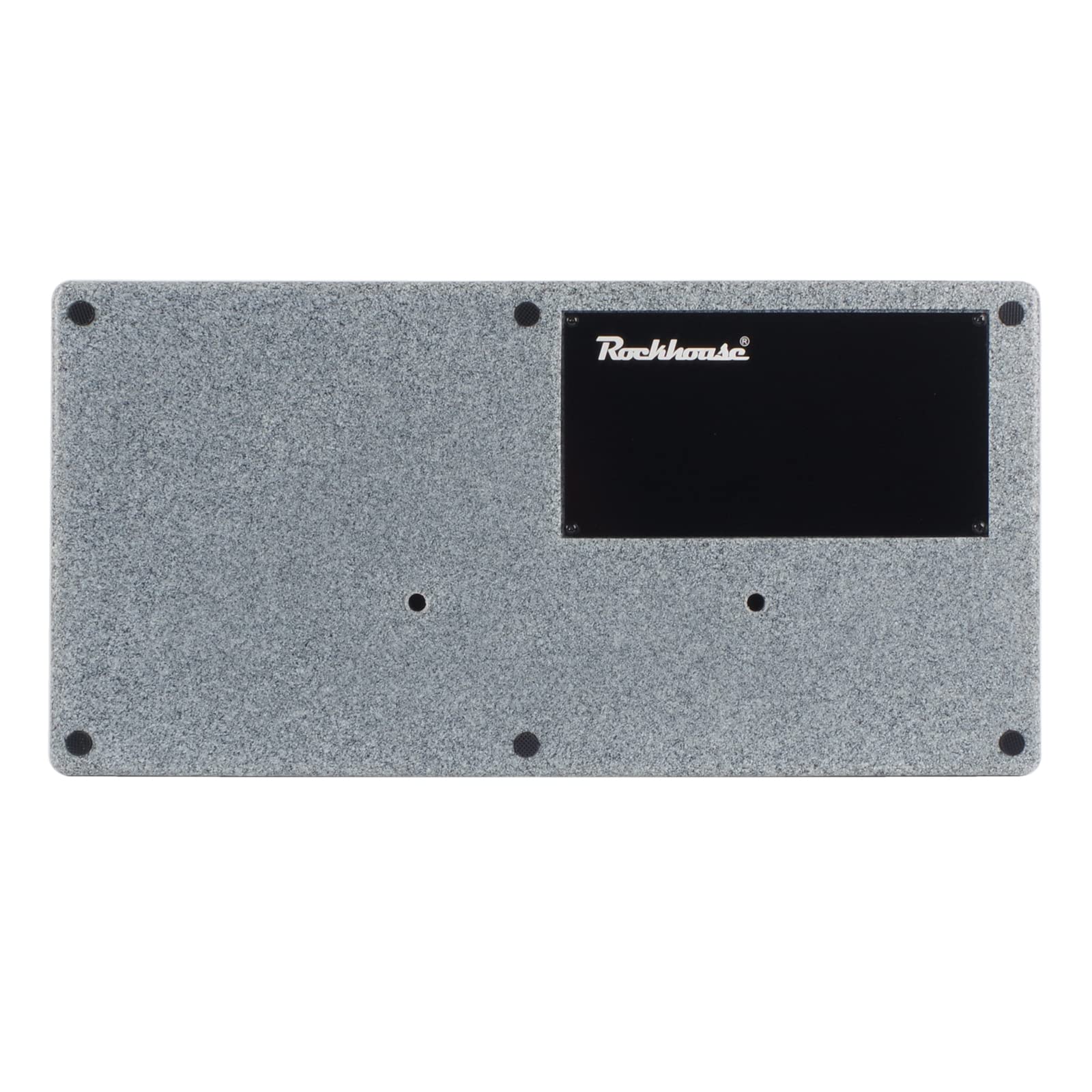 Rockhouse Sturdy Guitar Effects Pedal Board Big Size Guitar Pedal Panel mit Klebeband Schraubendreher Kompatibel mit den meisten Effektpedalen
