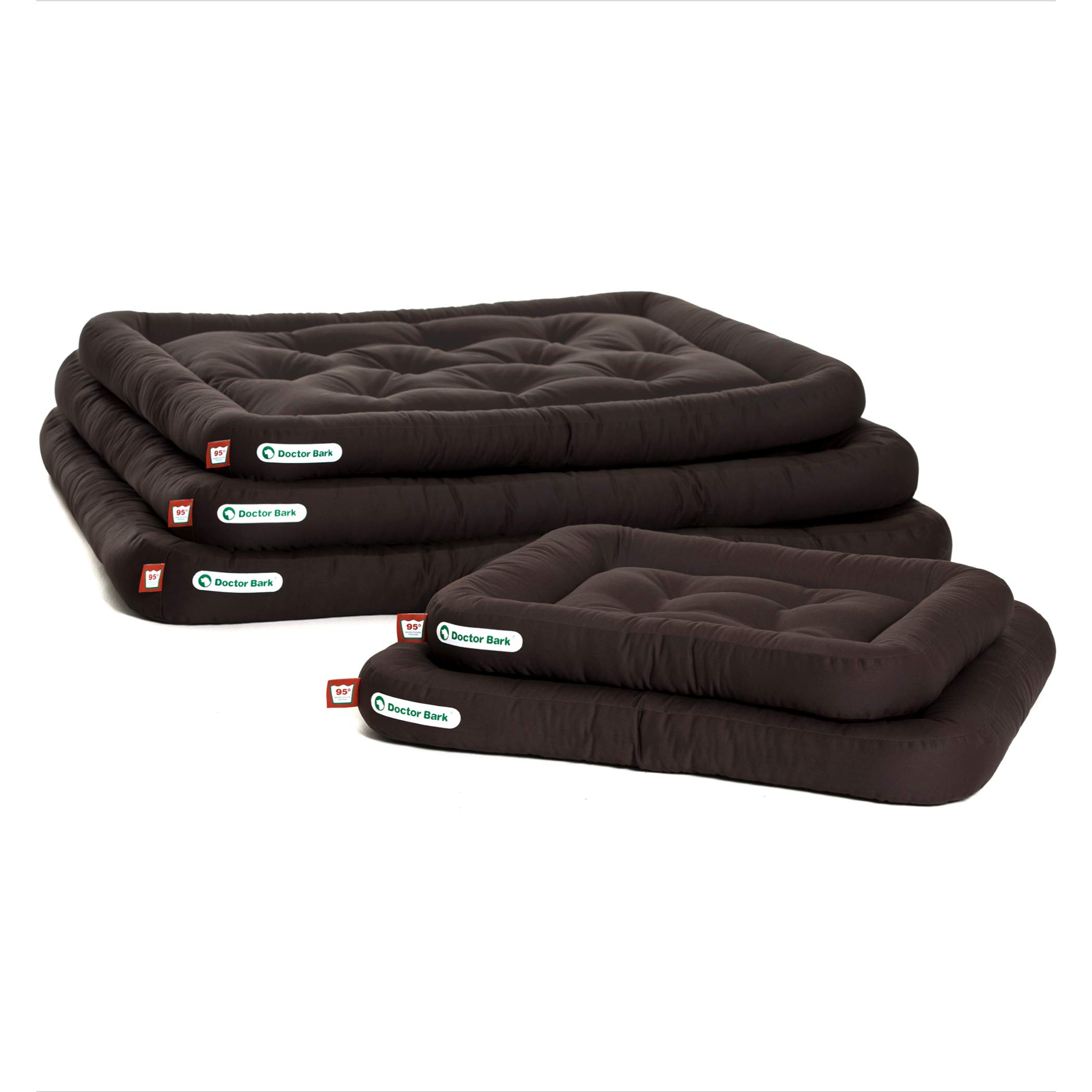 Cama Ortopédica Redonda Para Perros Verde Musgo – Lavable A 95°C