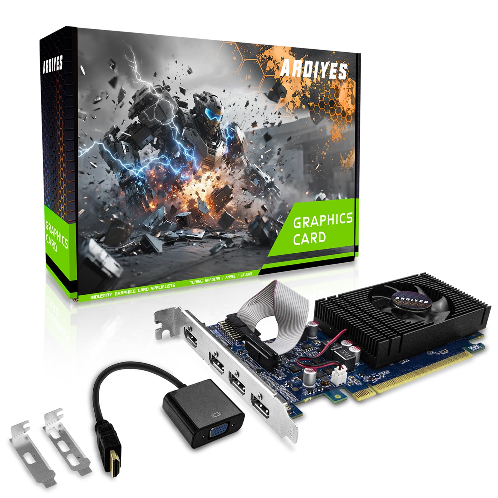 Amazon.com: ARDIYES GT 740 4GB GDDR5 Low Profile GPU Graphics Card