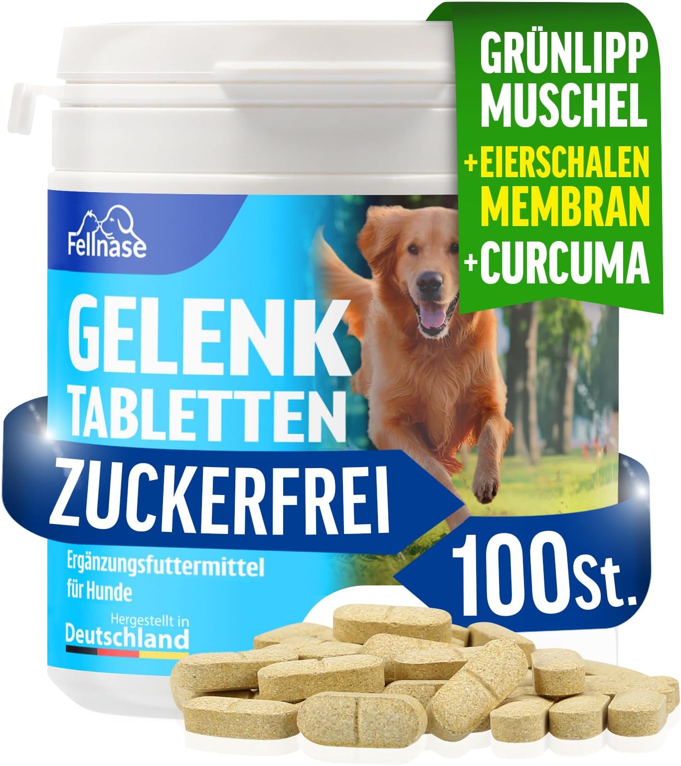 Flüssiges Kollagen Für Hunde - Für Gelenke & Schönes Fell
