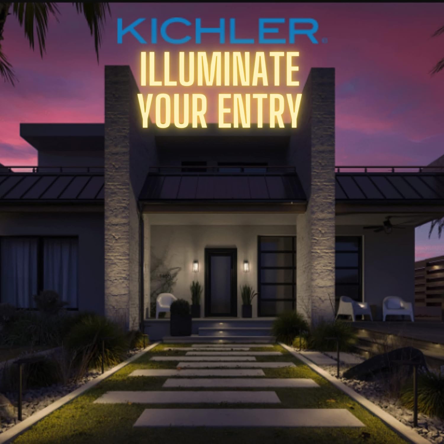 Kichler Landscape Lighting Accessories and Bulbs, Halogen Lightbulb #12209; 12 Volt 7 watt Halogen Bulb 4 Pack; T5 Wedge, 80 lm, 7W for use at Walkway, Garden, Landscape Areas (4 Bulbs)