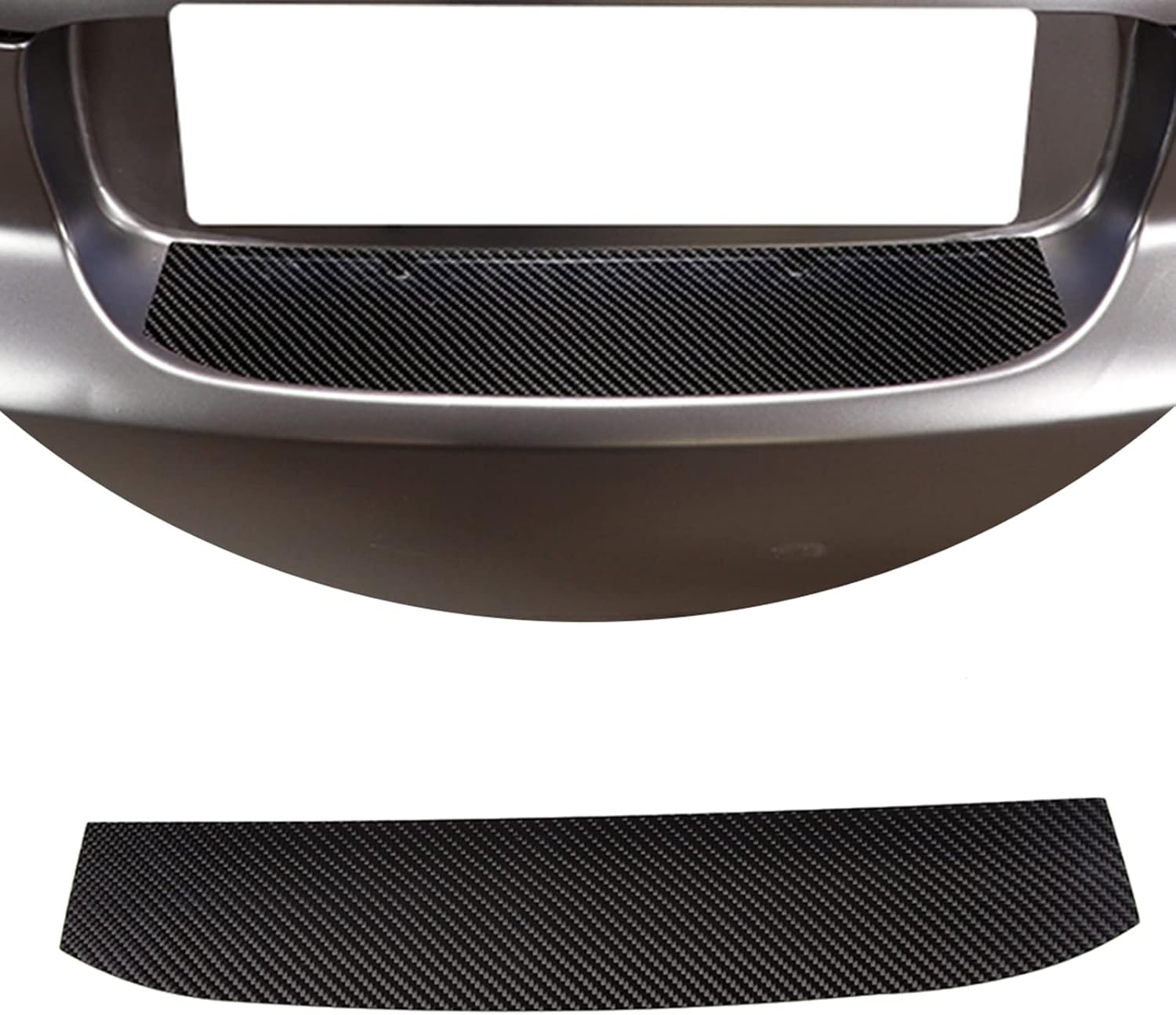 Dry Carbon Fiber Rear Bumper Protector,Guard Trunk Protection Strip,Scratch-Resistant Trunk Door Entry Guards for Mazda MX-5 NC RF Miata 2009 2010 2011 2012 2013 2014