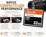 ShanVa 32GB CompactFlash Card – UDMA CF Memory Card for Older DSLR Cameras, Professional Cameras, HD Camcorders, Industrial Equipment & Music Samplers