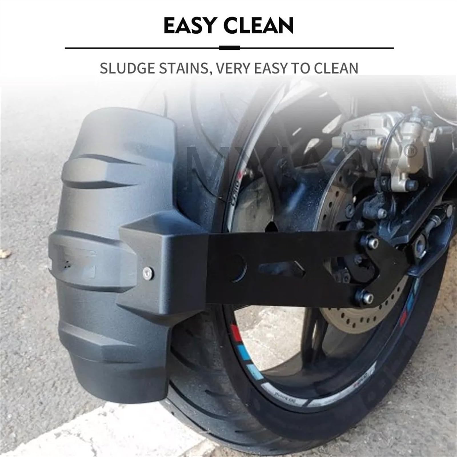 YESKIT Fuoristrada Moto Parafango Posteriore Splash Ruota Hugger Hugger Parafango per F750GS F850GS Adventure F 850 750 GS ADV paraspruzzi