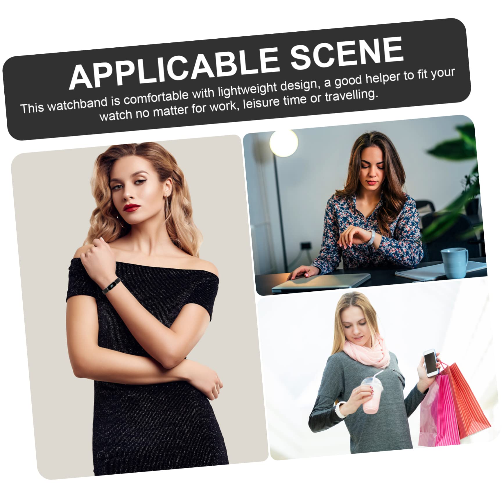 Hemobllo 5stücke Leder Uhrband Für Luxe Vielseitig Einsetzbar Austauschbar Elegantes Design Langlebiges Material Für Jeden Anlass