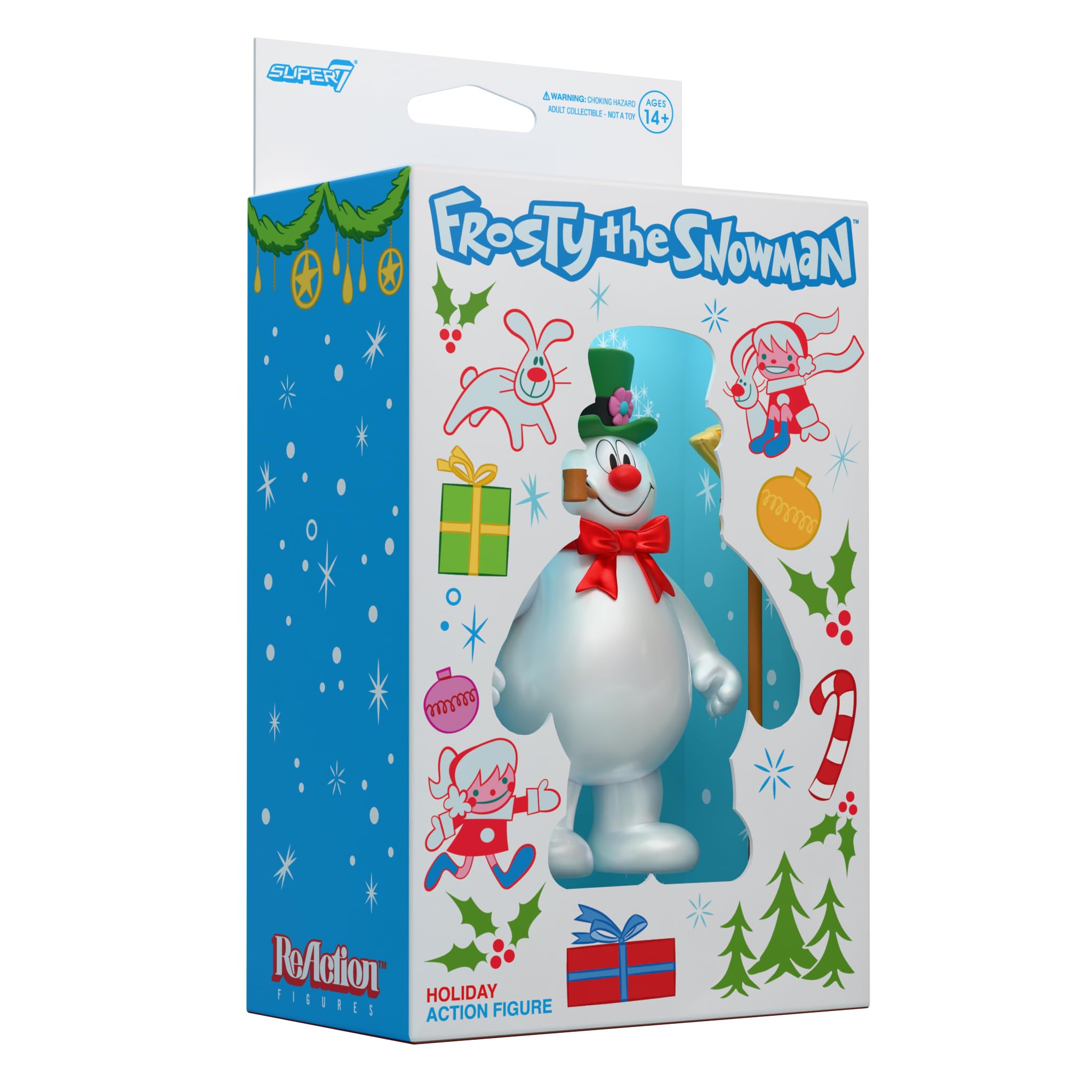 Amazon.com: Super7 Reaction Figure Frosty the Snowman (Candy Box