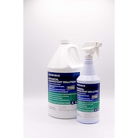 Bioesque Botanical Disinfectant Solution, Heavy Duty Broad-Spectrum ...