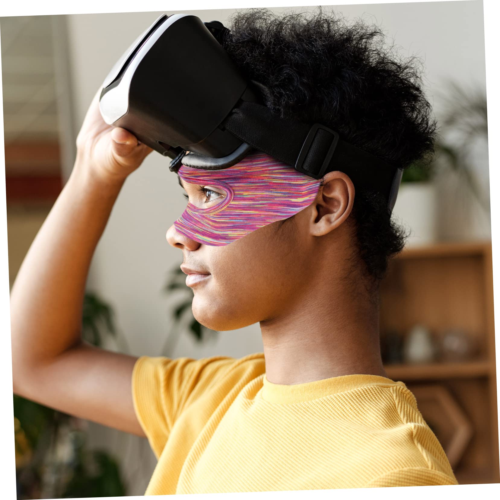 LABRIMP 4piezas De VR y Transpirable Funda Absorbente para Auriculares VR para Jugadores y Virtuales
