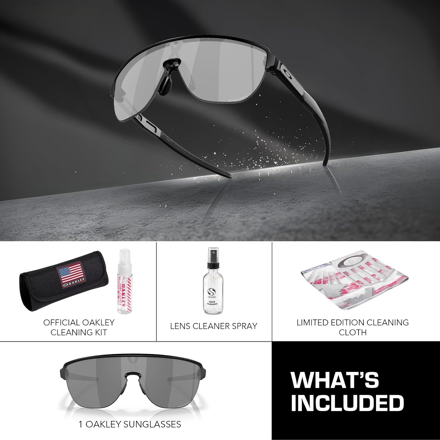 Oakley CORRIDOR OO9248 Rectangle Shape Sunglasses With Official Eyewear Kit